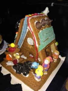 Gingerbread Passive House baked by GreenHomeNYC Volunteer Jordan Bonomo